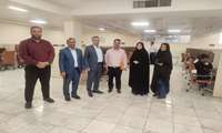 بازدید مدیر محترم آموزش و پرورش رفسنجان از سالن آموزش دانشکده پرستاری در برگزاری آزمون ورودی دبیرستان بهیاری برای سال تحصیلی جدید 