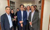 بازدید معاونت محترم آموزشی دانشگاه ومدیران محترم از زایشگاه نیک نفس به مناسبت روز ماما و همینطور روز استاد از دانشکده پرستاری و پیراپزشکی 