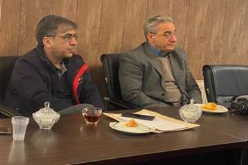 جلسه بررسی وضعیت آزمونها