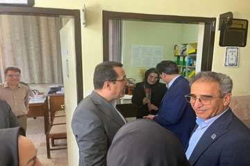 بازدید از مرکز نیک نفس و دانشکده پرستاری و پیراپزشکی 