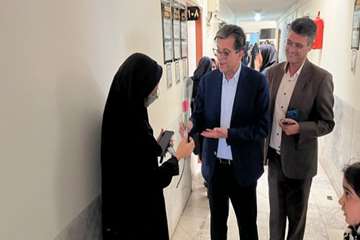 بازدید از مرکز نیک نفس و دانشکده پرستاری و پیراپزشکی 