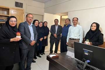به مناسبت روز استاد و هفته آموزش بازدید از معاونت آموزشی دانشگاه 